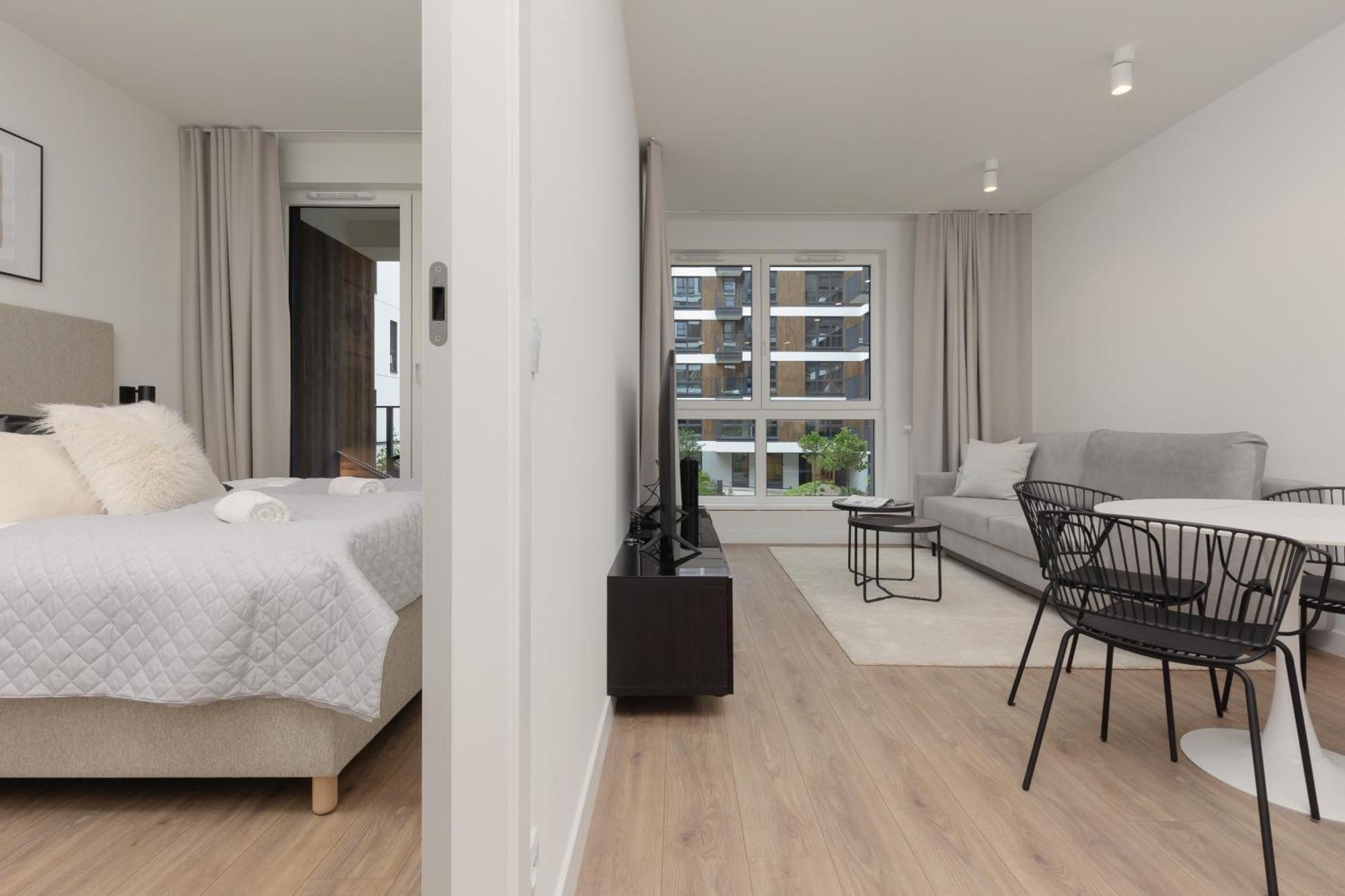 Cozy Domaniewska With Gym & Sauna In Mokotow By Renters Aparthotel Warsaw